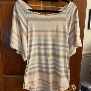Free people multi colored shirt